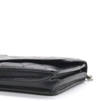 Chanel Calfskin Quilted Cambon Wallet On Chain WOC Black 11 of 19