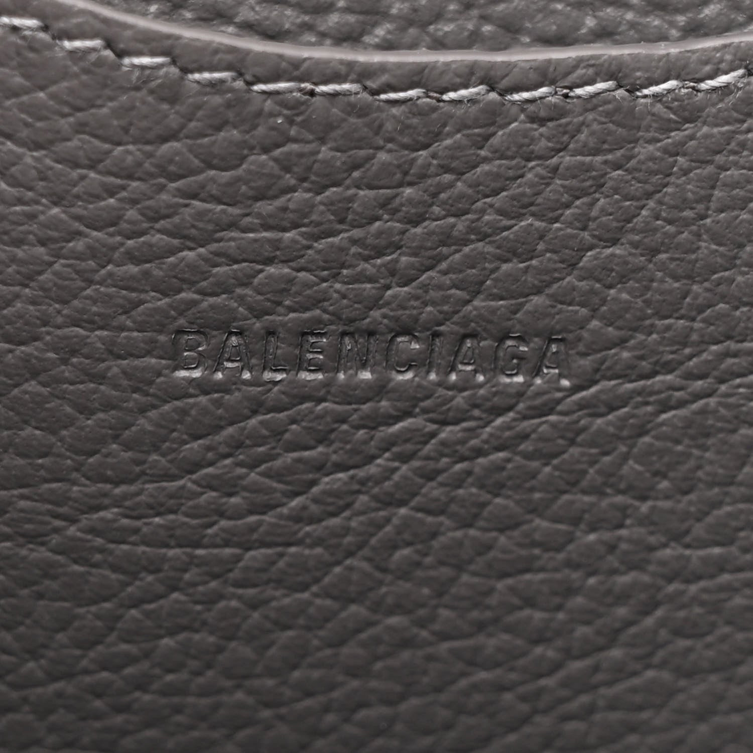 Balenciaga Grained Calfskin Neo Classic Silver Hardware Mini City Dark Grey 6 of 11