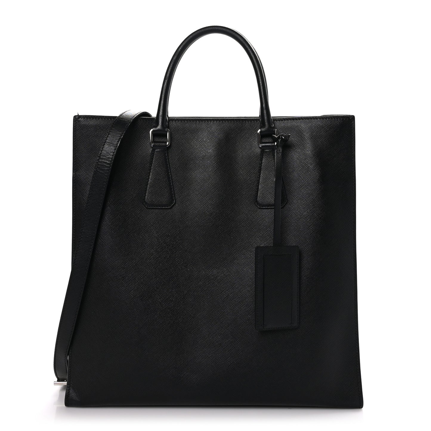Saffiano Travel Tote Black