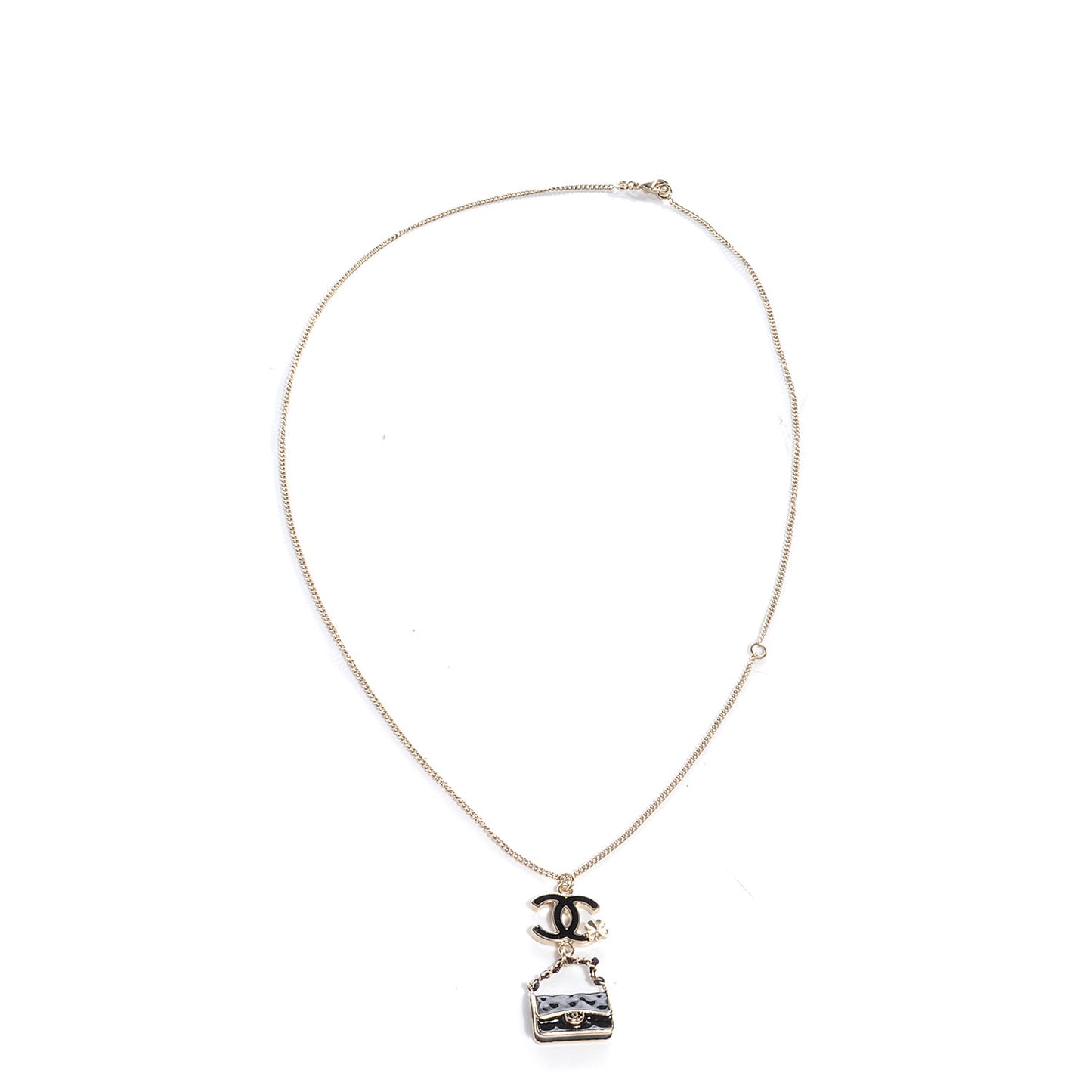2.55 Classic Flap Charm Necklace