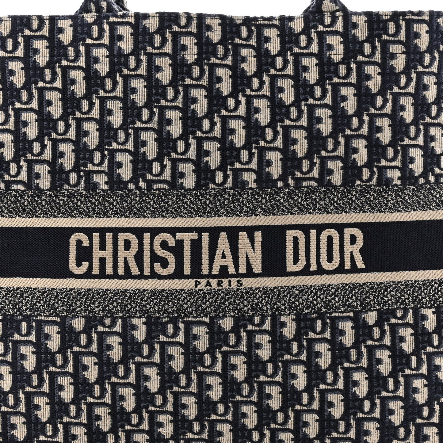 Oblique Large Book Tote Blue Multicolor