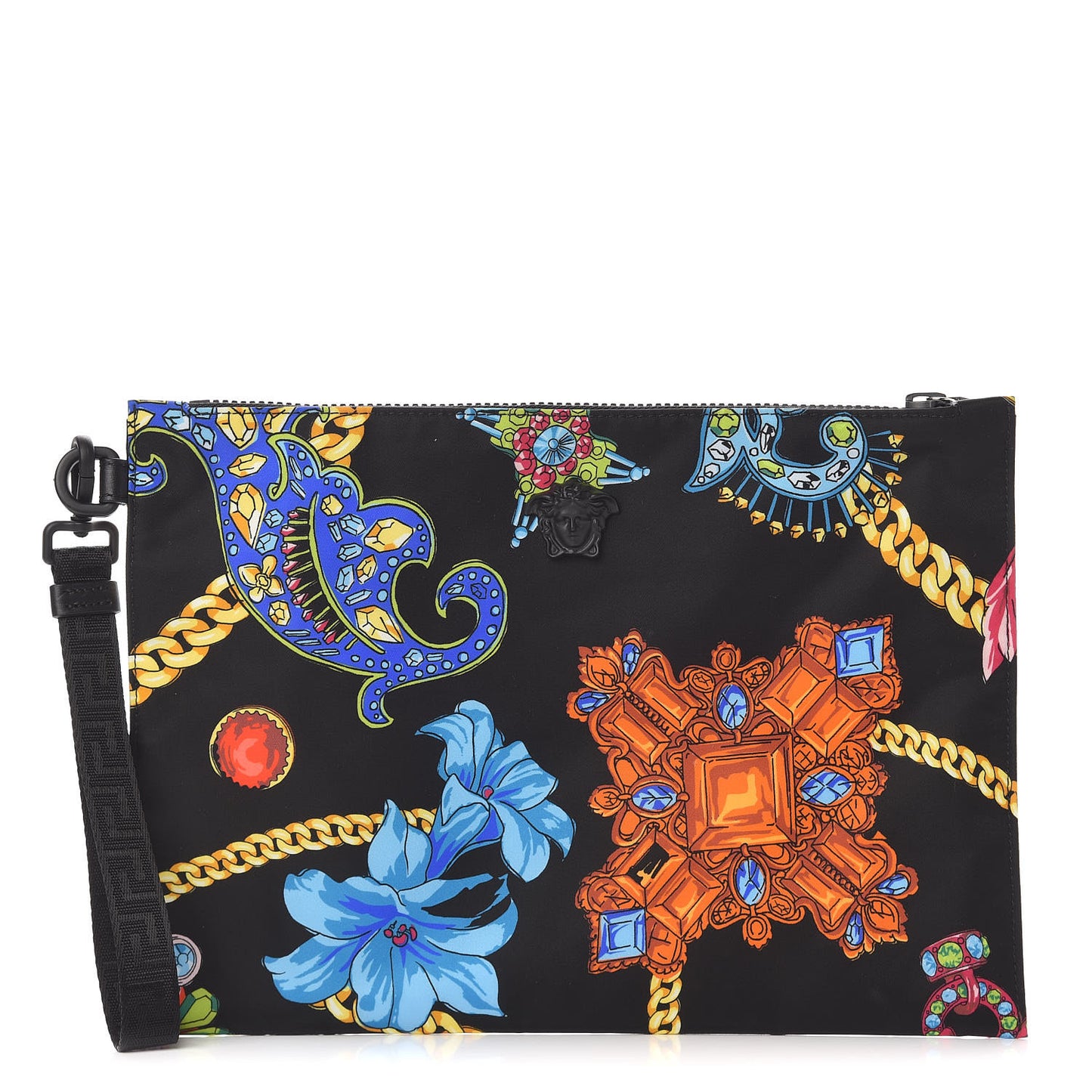 Nylon Marsupio St Catene Medusa Pochette Multicolor