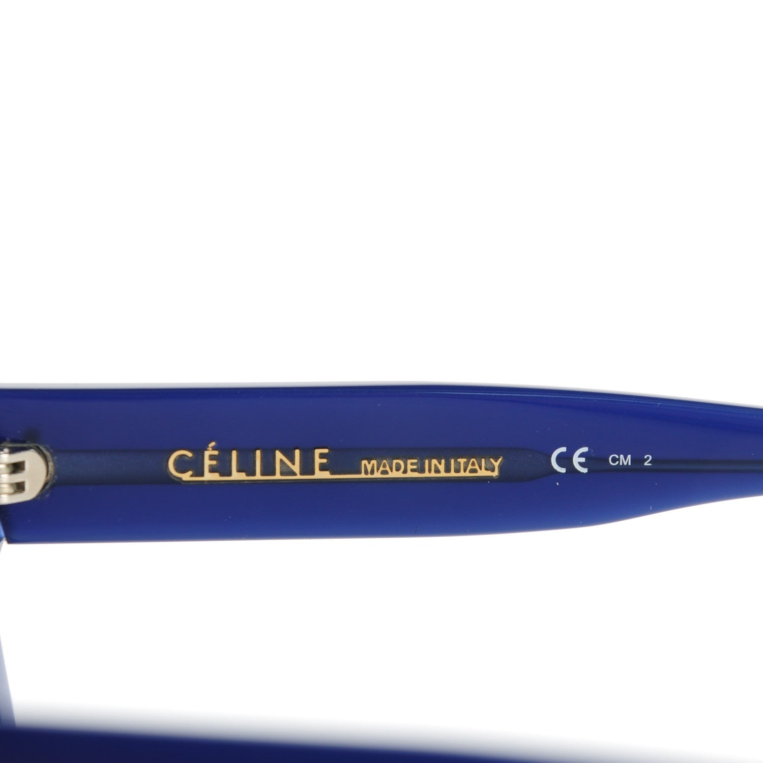 Celine Shadow Sunglasses 41026/S Blue Red 4 of 4