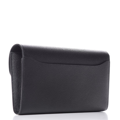 Hermes Epsom Constance Long Wallet Black 3 of 16