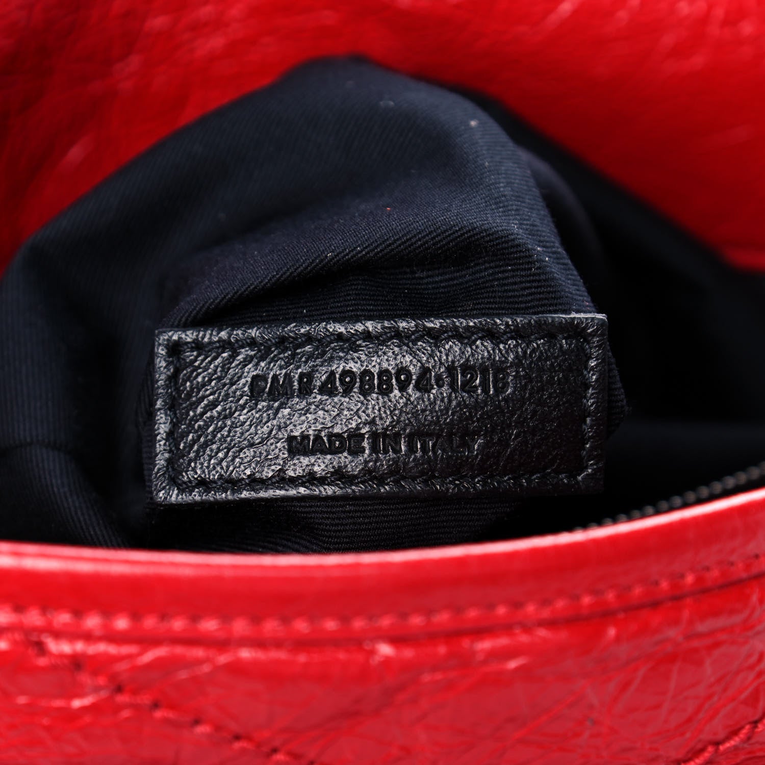 Saint Laurent Crinkled Calfskin Matelasse Monogram Medium Niki Chain Satchel Rouge Eros 7 of 12