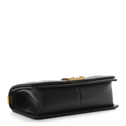 Chanel Calfskin Quilted Medium Boy Flap Black 4 of 13