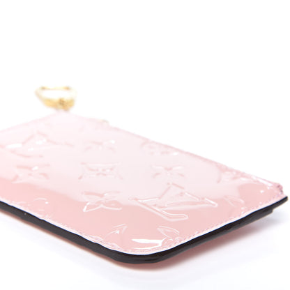 Louis Vuitton Vernis Key Pouch Rose Ballerine 6 of 8