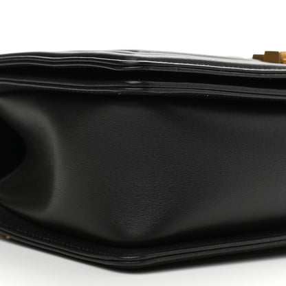 Chanel Lambskin Quilted Medium Boy Flap Black 9 of 12