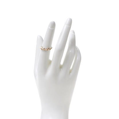 Tiffany 18K Rose Gold Mini Paloma Picasso Graffiti Love Ring 54 6.75 2 of 6