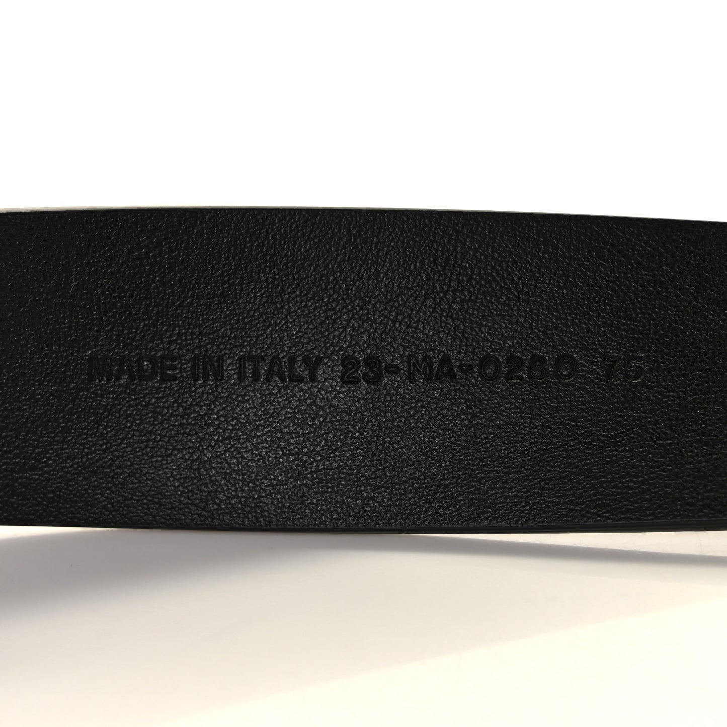 Calfskin 35mm Montaigne Belt 75 Black
