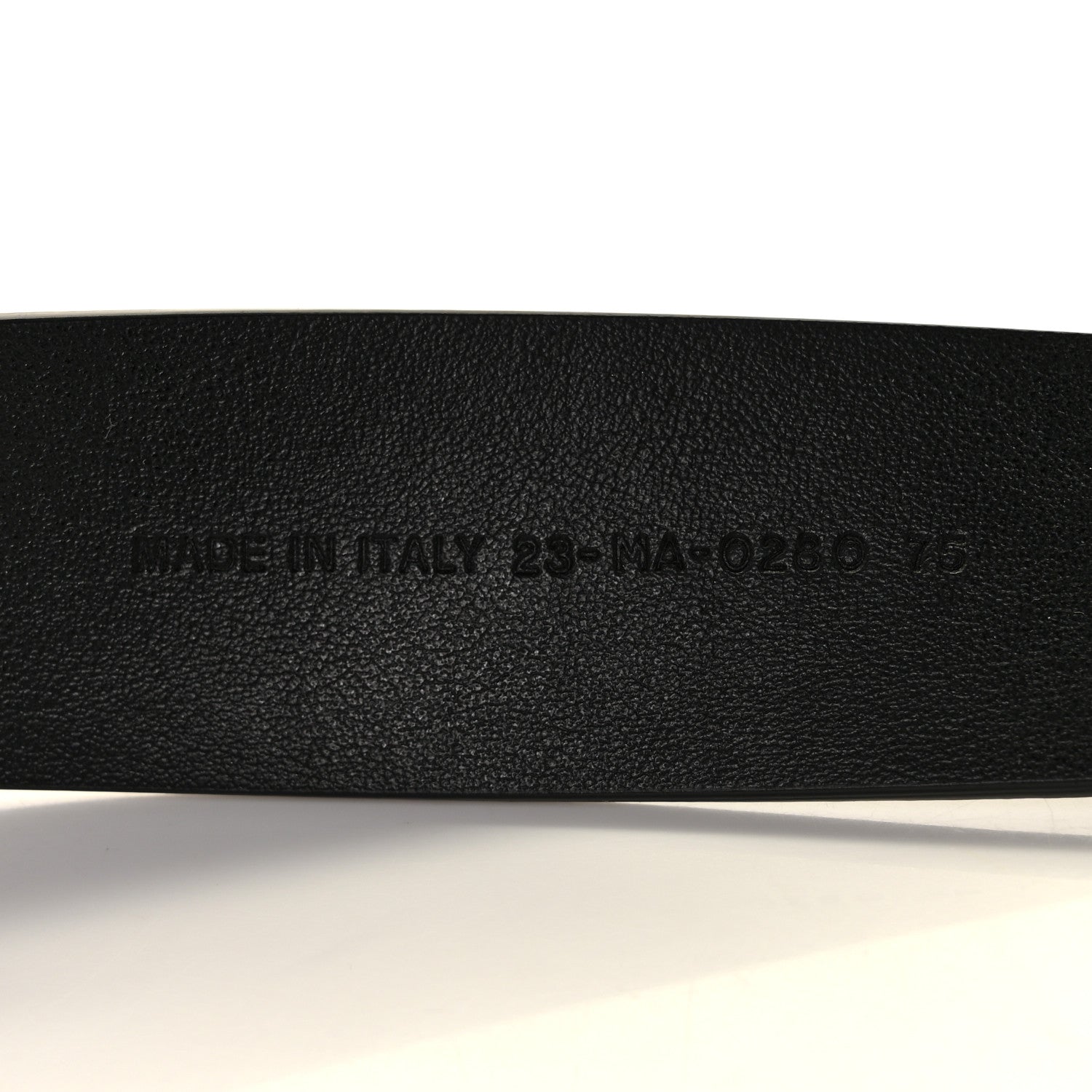 Christian Dior Calfskin 35mm Montaigne Belt 75 Black 3 of 5
