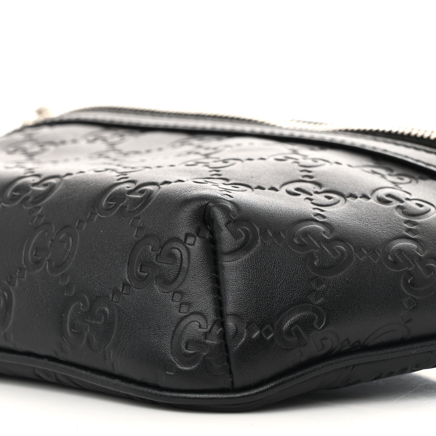 Gucci Guccissima Belt Bag Black 10 of 11