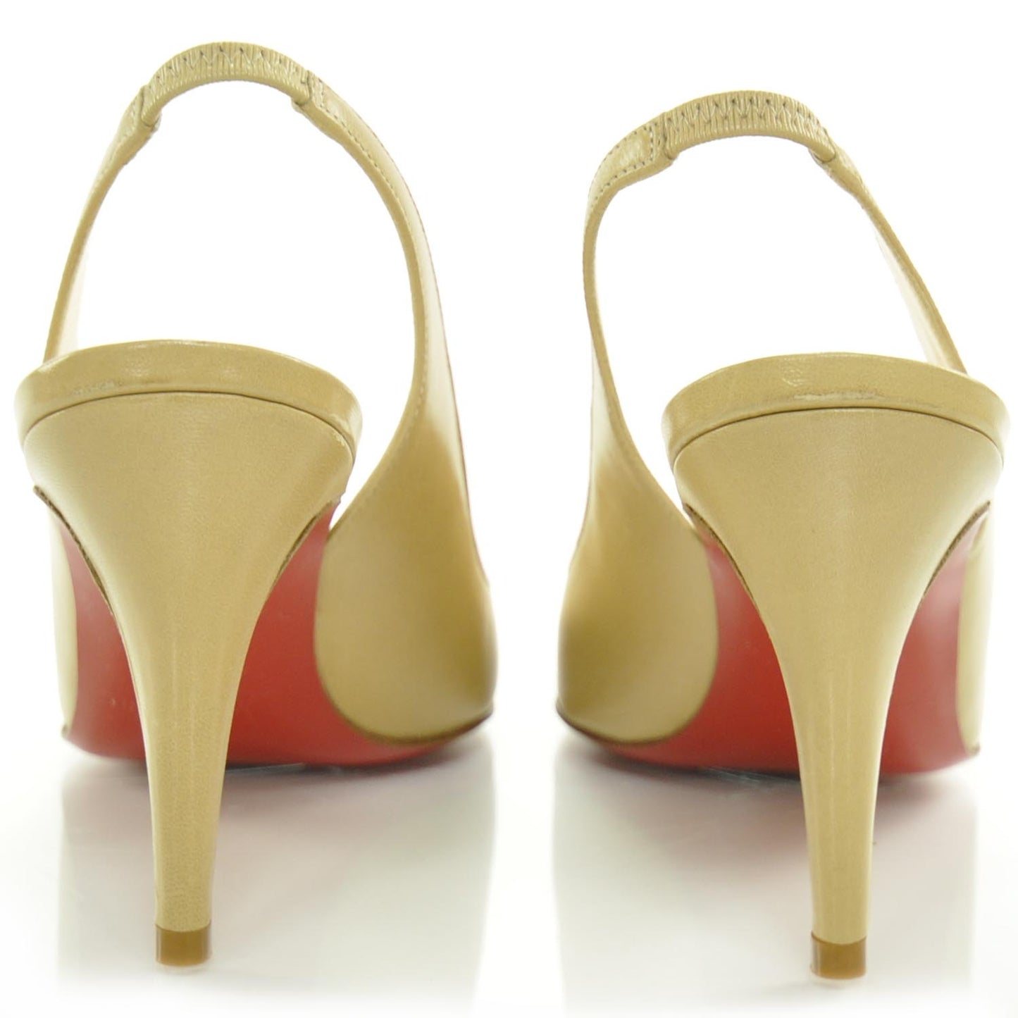Leather O My Sling 100 Slingback Pumps 36