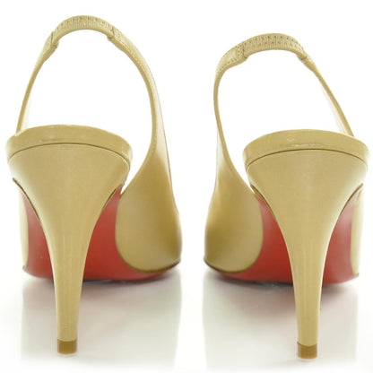 Christian Louboutin Leather O My Sling 100 Slingback Pumps 36 4 of 7