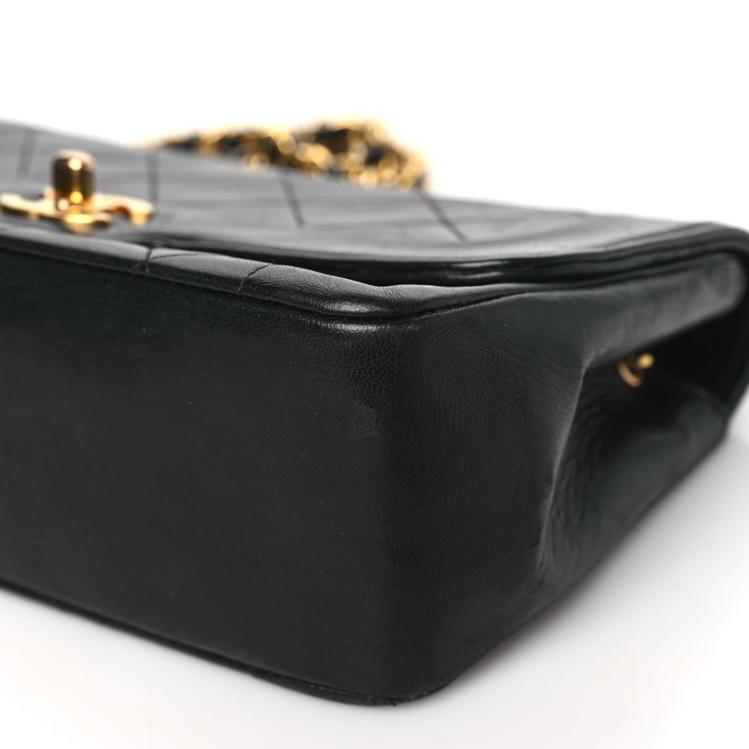 Chanel Lambskin Quilted Small Single Flap Black 10 of 10