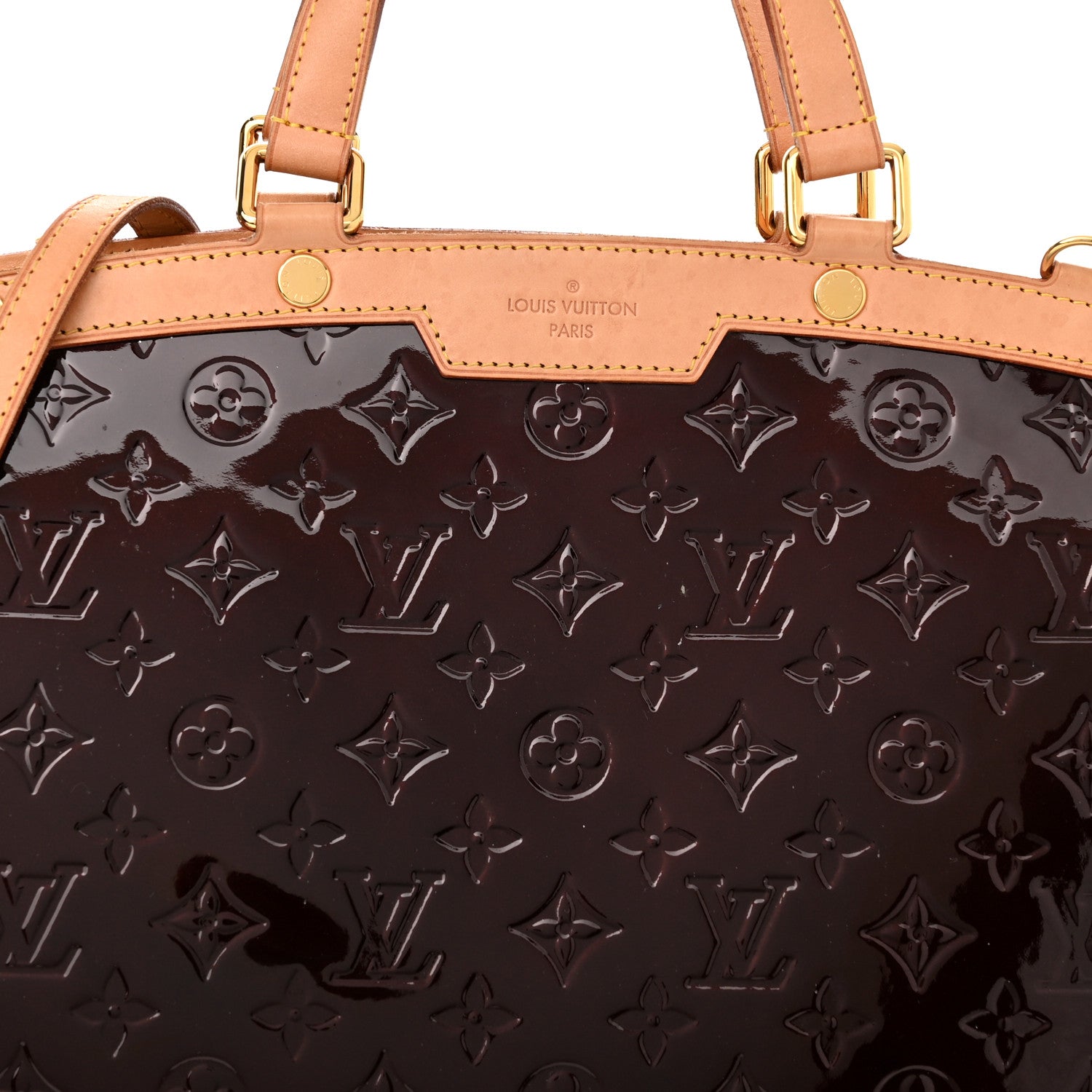 Louis Vuitton Vernis Brea MM Amarante 7 of 12