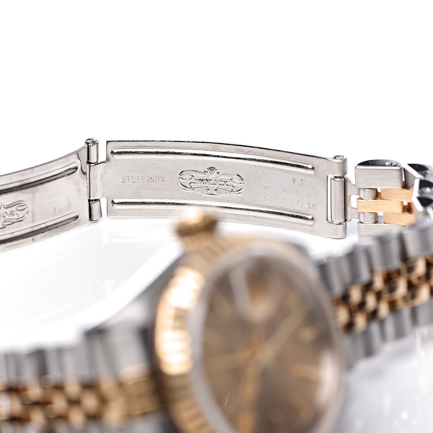 Stainless Steel 18K Yellow Gold 26mm Oyster Perpetual Datejust Watch Champagne 69173