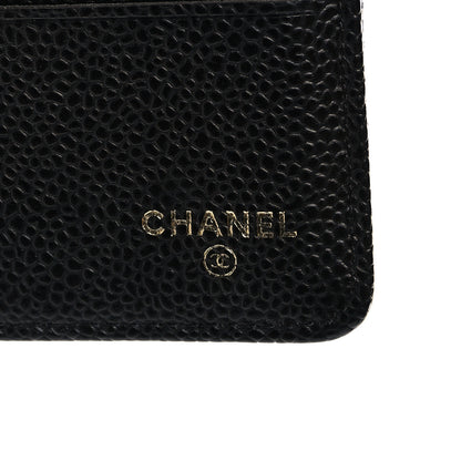 Chanel Caviar Quilted Large Flap Wallet Black 6 of 8