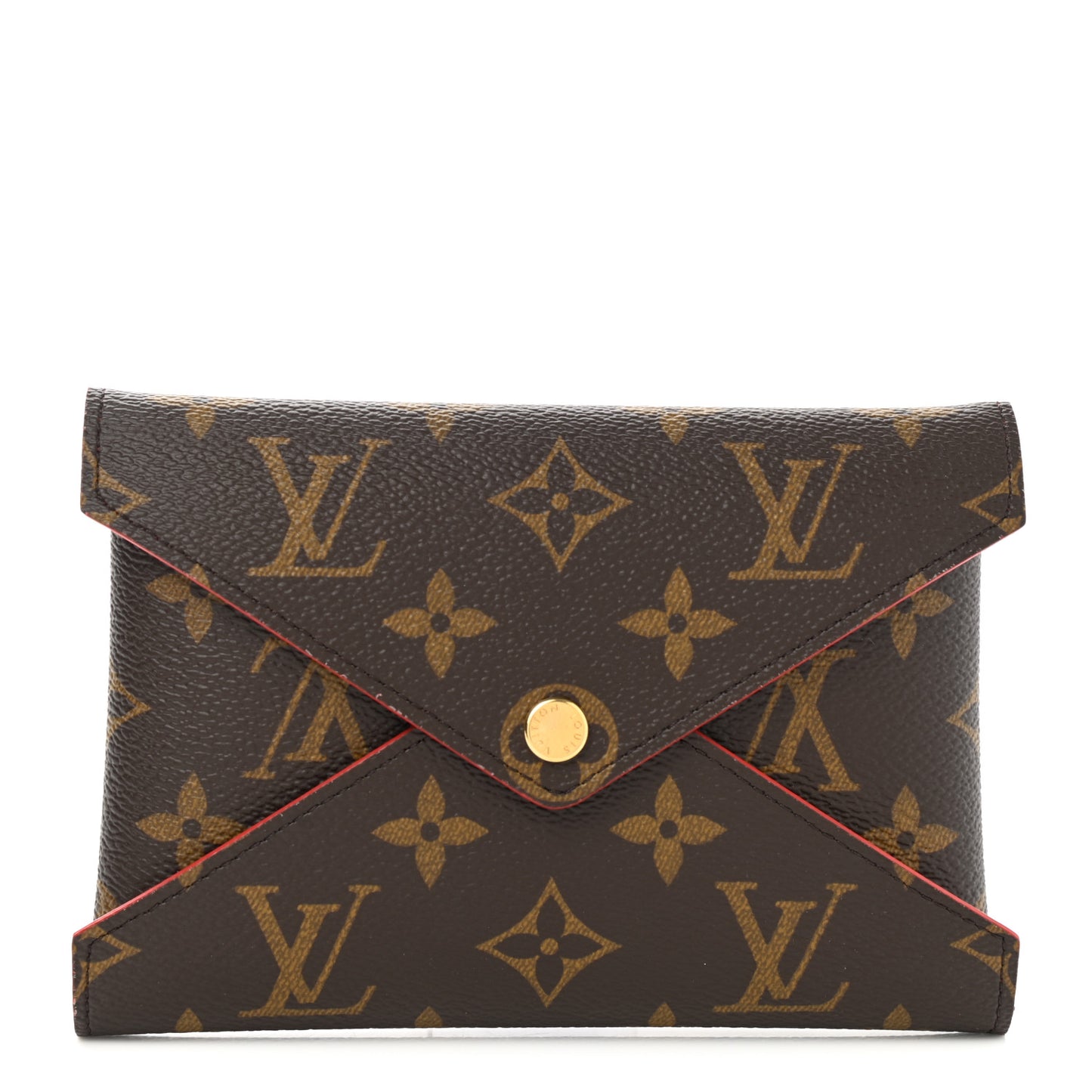 Monogram Medium Kirigami Pochette Insert Coquelicot