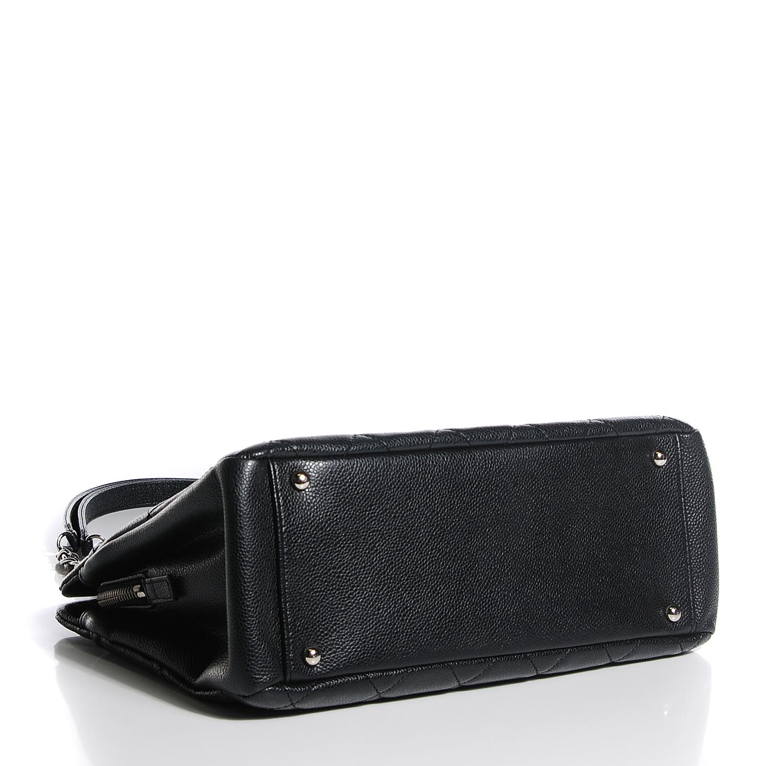 Chanel Caviar CC Timeless Tote Black 4 of 7