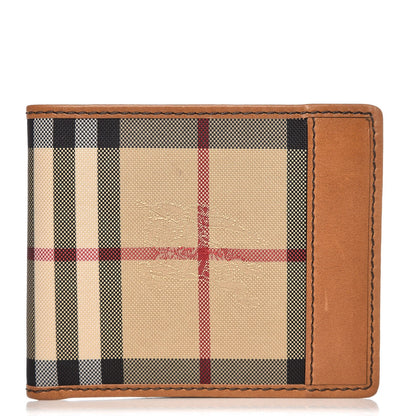 Burberry Horseferry Check BBi-Fold Wallet Tan 1 of 9