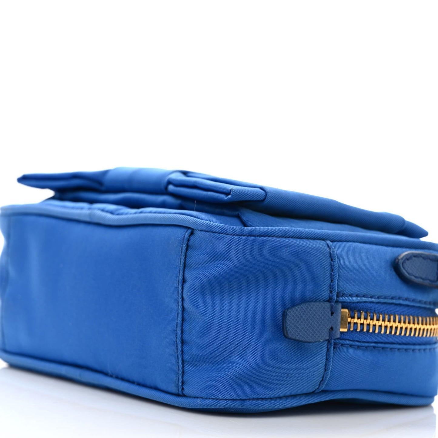 Tessuto Nylon Bow Camera Bag Blue