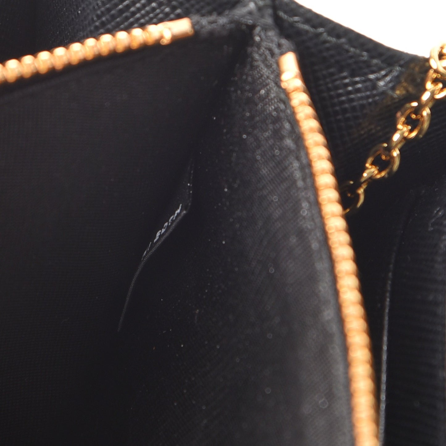 Saffiano Bow Continental Wallet Nero Black