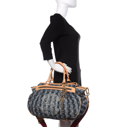 Louis Vuitton Denim Raye Cabas GM 3 of 10