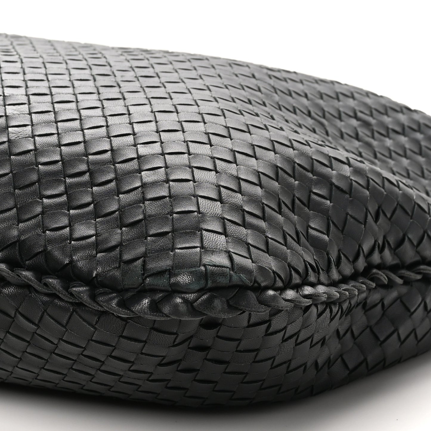 Nappa Intrecciato Maxi Veneta Hobo Black