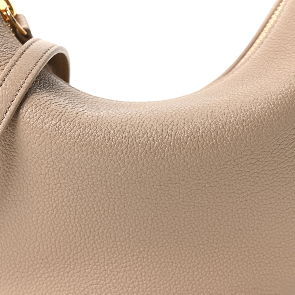 Celine Supple Grained Calfskin Teen Lulu Shoulder Bag Safari 9 of 11