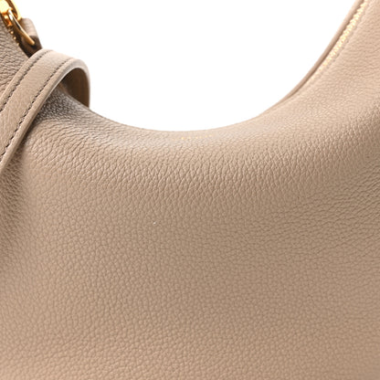 Celine Supple Grained Calfskin Teen Lulu Shoulder Bag Safari 9 of 11