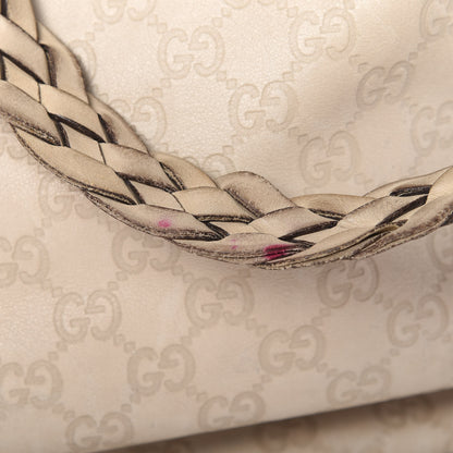 Gucci Guccissima Small Pelham Shoulder Bag Off White 12 of 12