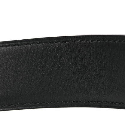 Hermes Swift Epsom 24mm Belt Strap 80 Black Etoupe 7 of 8