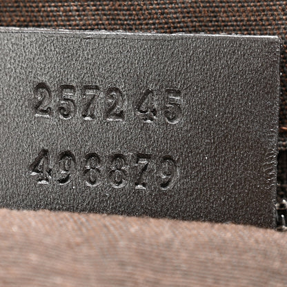 Gucci Monogram Large Tote Dark Brown 7 of 12