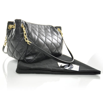 Chanel Calfskin Quilted Retro Chain Flap Black 3 of 9