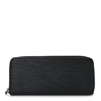 Louis Vuitton Epi Clemence Wallet Black 1 of 9