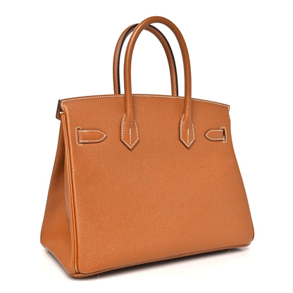 Hermes Epsom Birkin 30 Gold 3 of 18