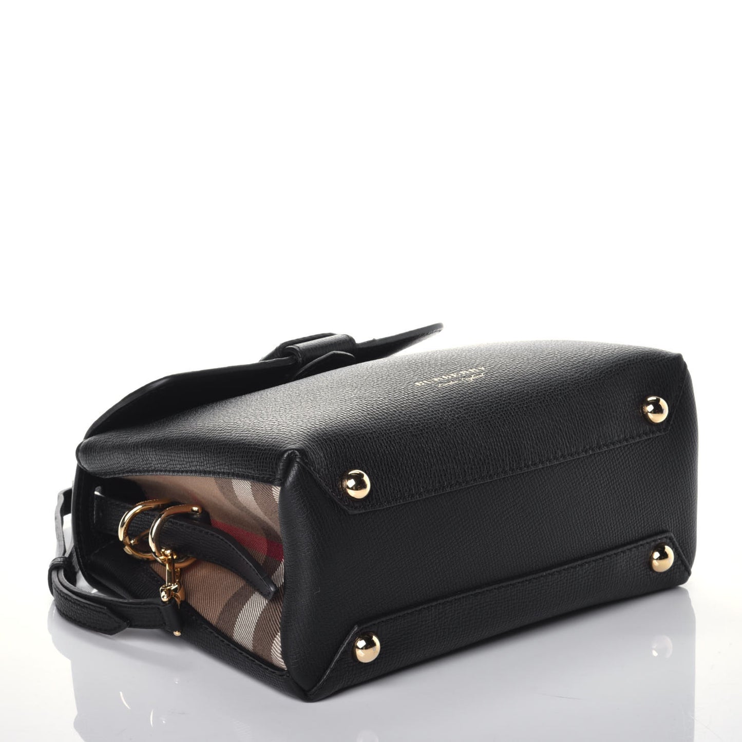 Derby Calfskin House Check Small Camberley Black