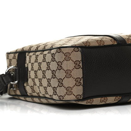 Gucci Monogram Briefcase Dark Brown 9 of 15