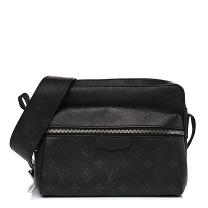 Louis Vuitton Taiga Monogram Eclipse Outdoor Messenger Black 1 of 4