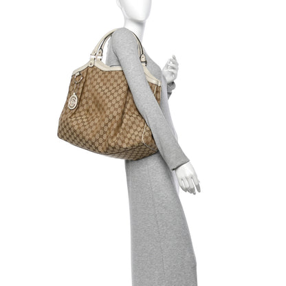 Gucci Monogram Large Sukey Tote Off White 2 of 10