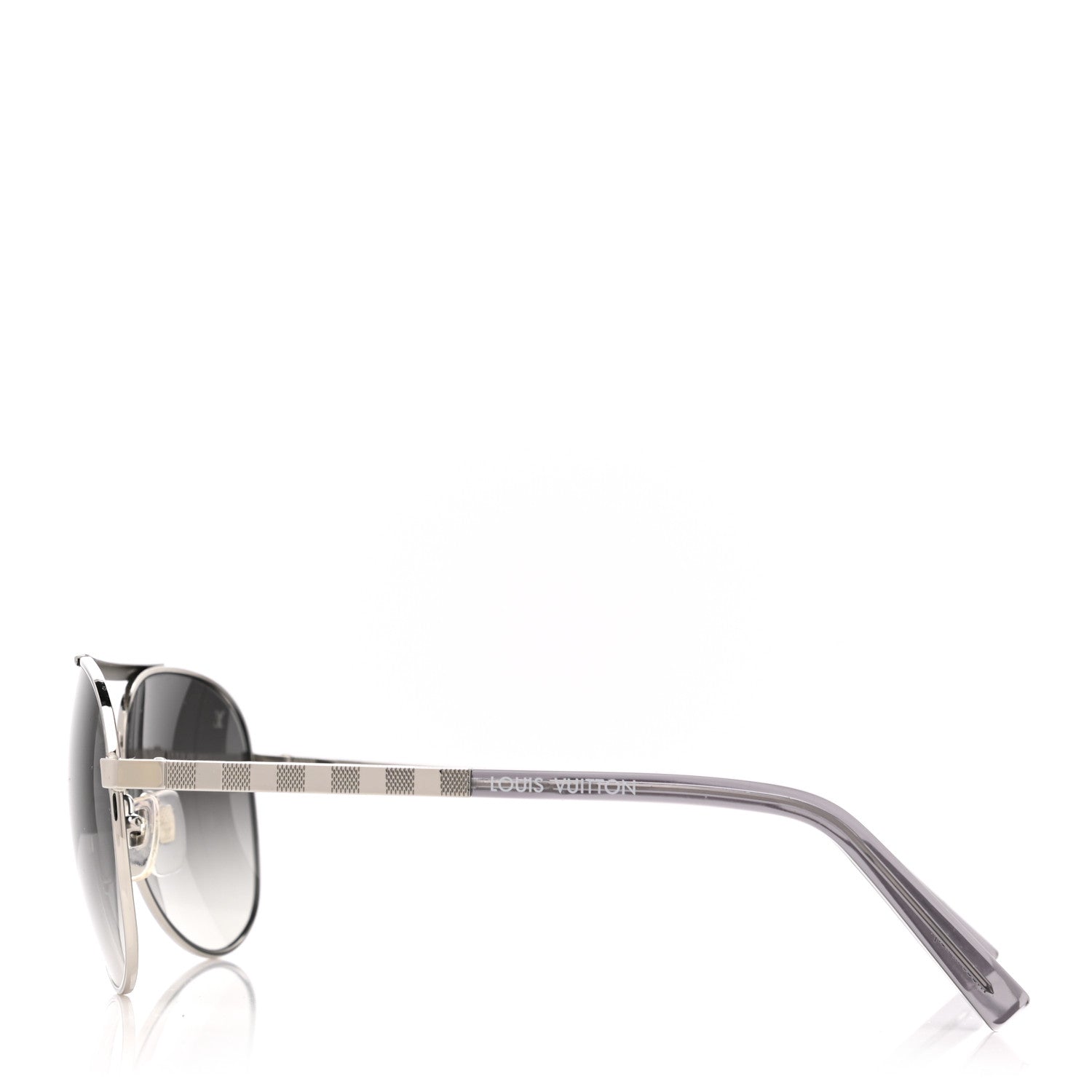 Louis Vuitton Metal Attitude Pilote Sunglasses Z0340U Azur 3 of 9