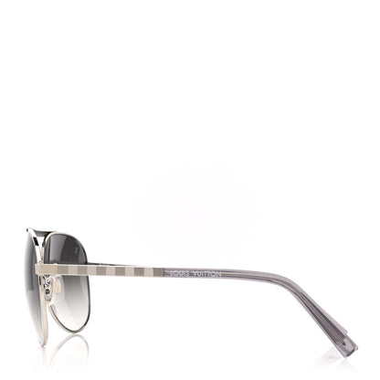 Louis Vuitton Metal Attitude Pilote Sunglasses Z0340U Azur 3 of 9