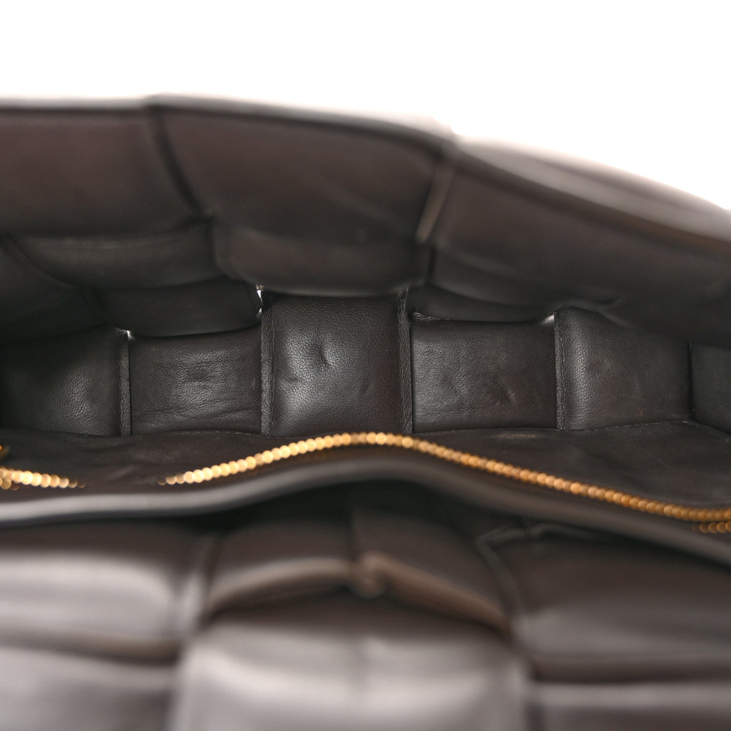 Bottega Veneta Lambskin Maxi Intreccio Padded Chain Cassette Crossbody Bag Fondant 5 of 12