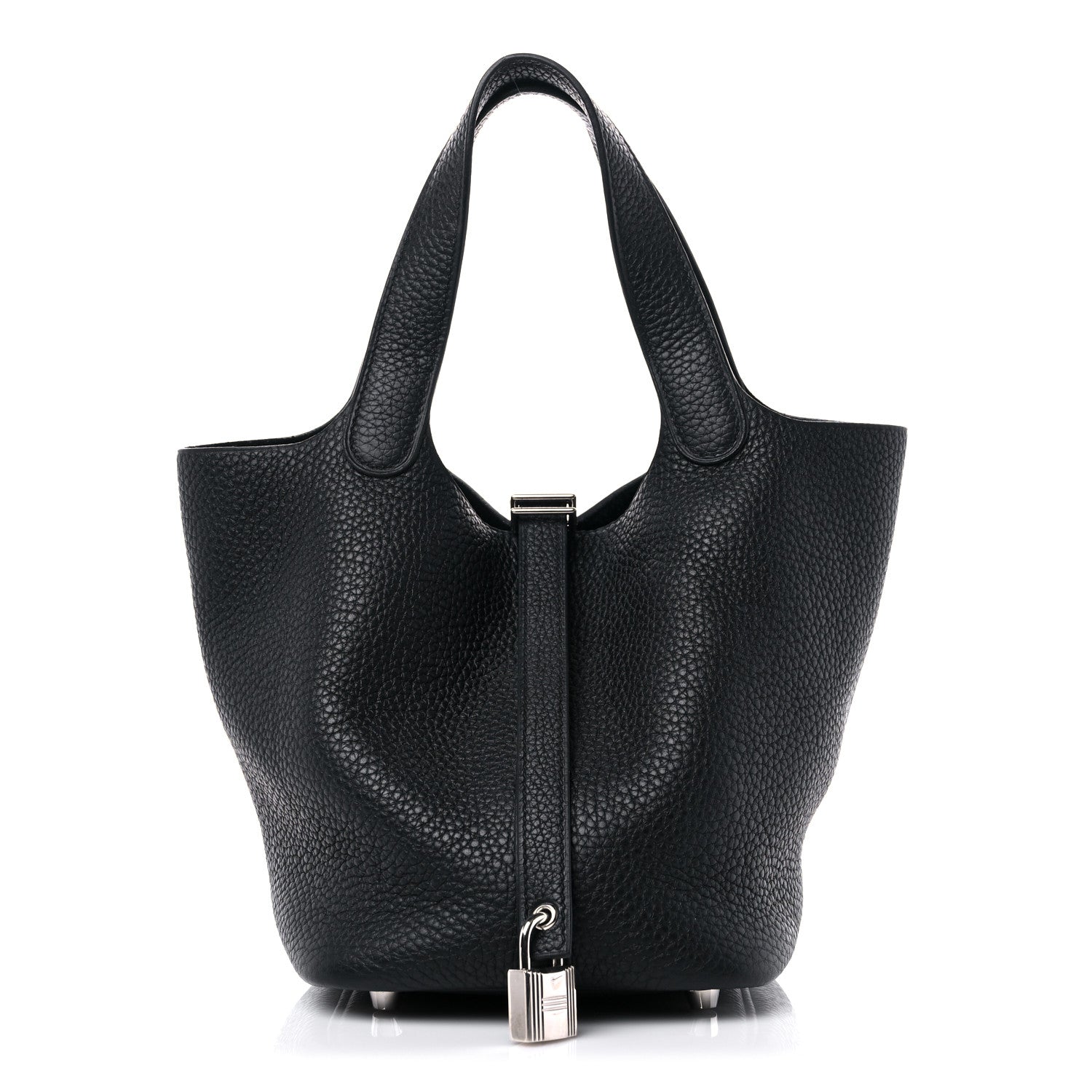 Hermes Taurillon Clemence Picotin Lock 18 PM Black 1 of 11