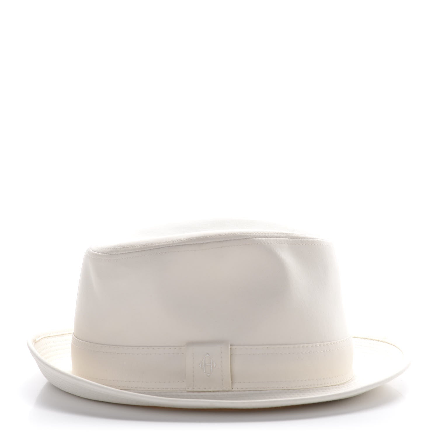 Hermes Polyester Funk Hat 58 White 3 of 7