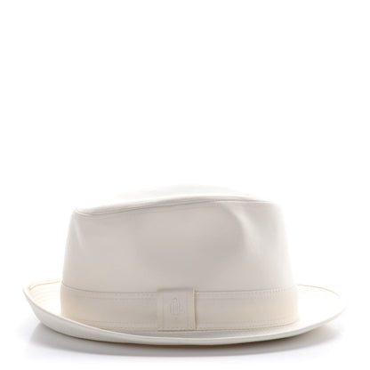 Hermes Polyester Funk Hat 58 White 3 of 7