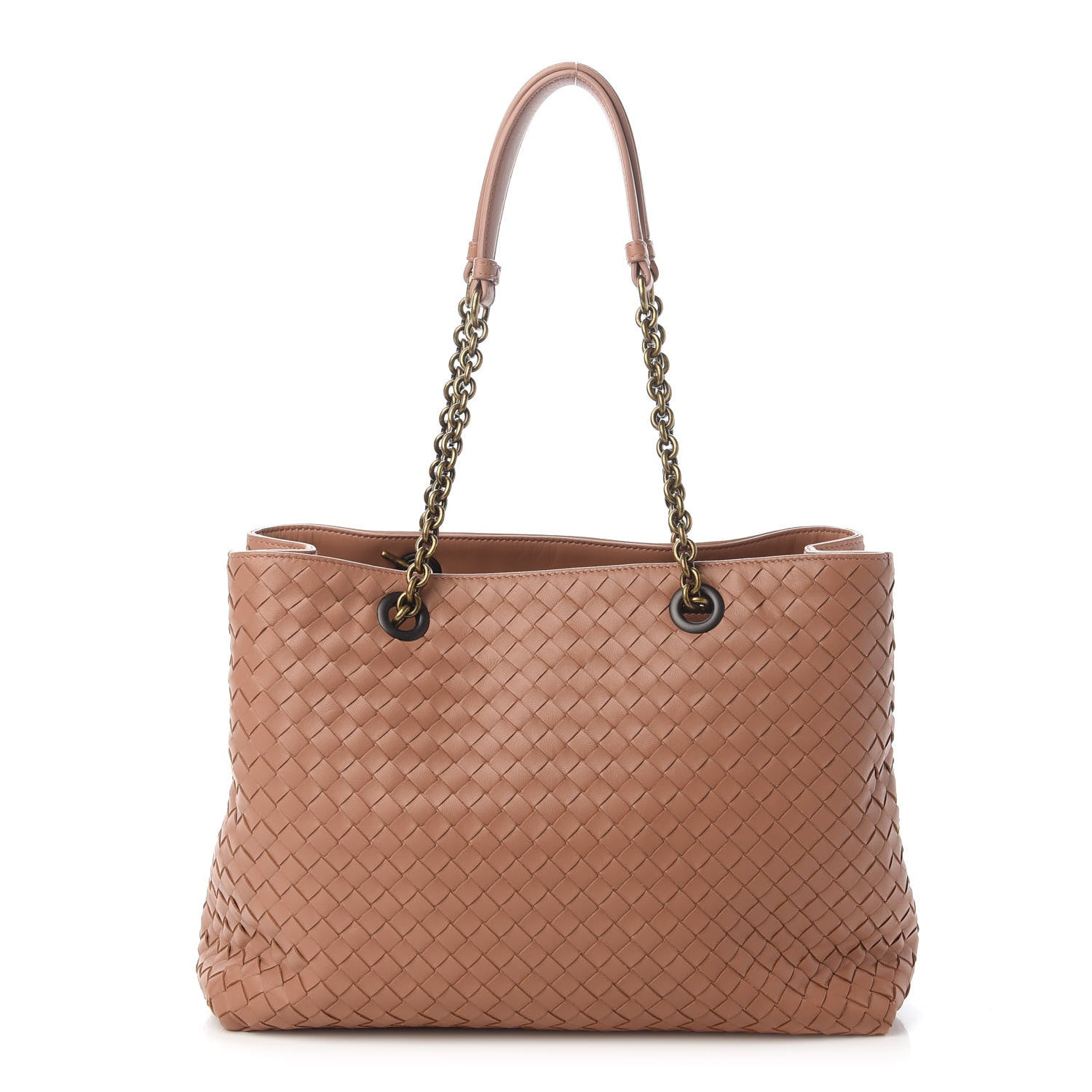 Bottega Veneta Nappa Intrecciato Medium Tote Dusty Rose 1 of 8