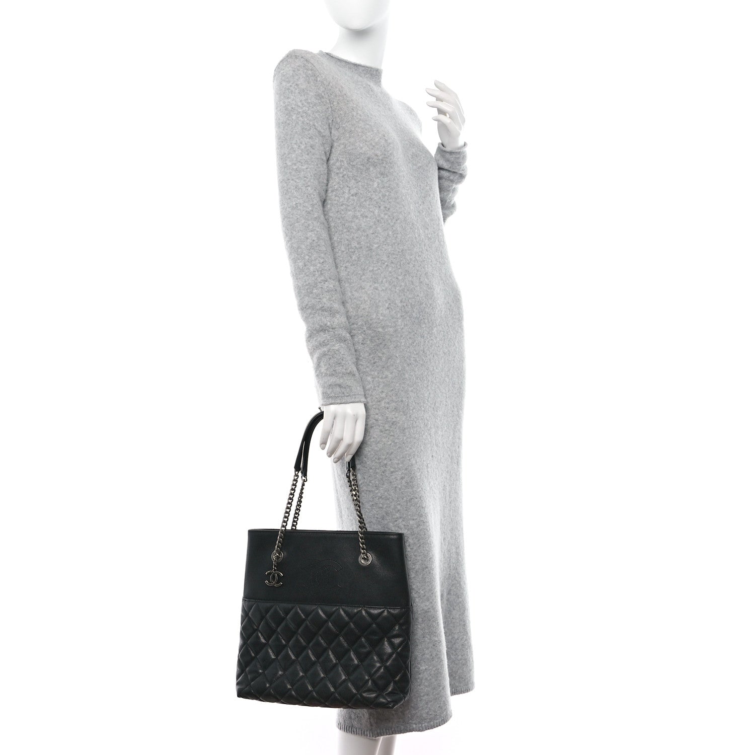 Chanel Caviar Quilted Urban Delight Tote Black 2 of 11