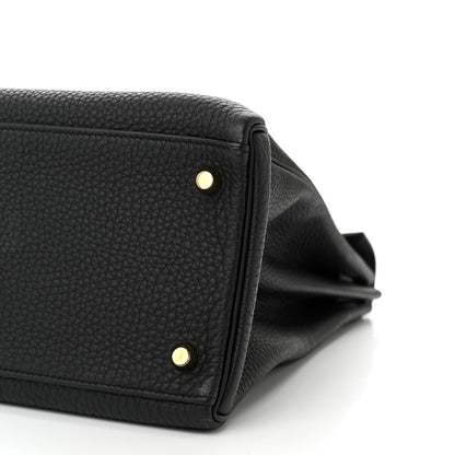 Hermes Togo Kelly Retourne 35 Black 10 of 10